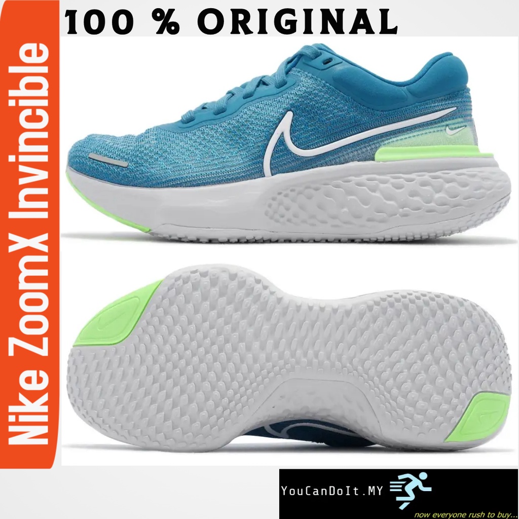 [100 Ori] Nike ZoomX Invincible Run Flyknit Men Running Jogging