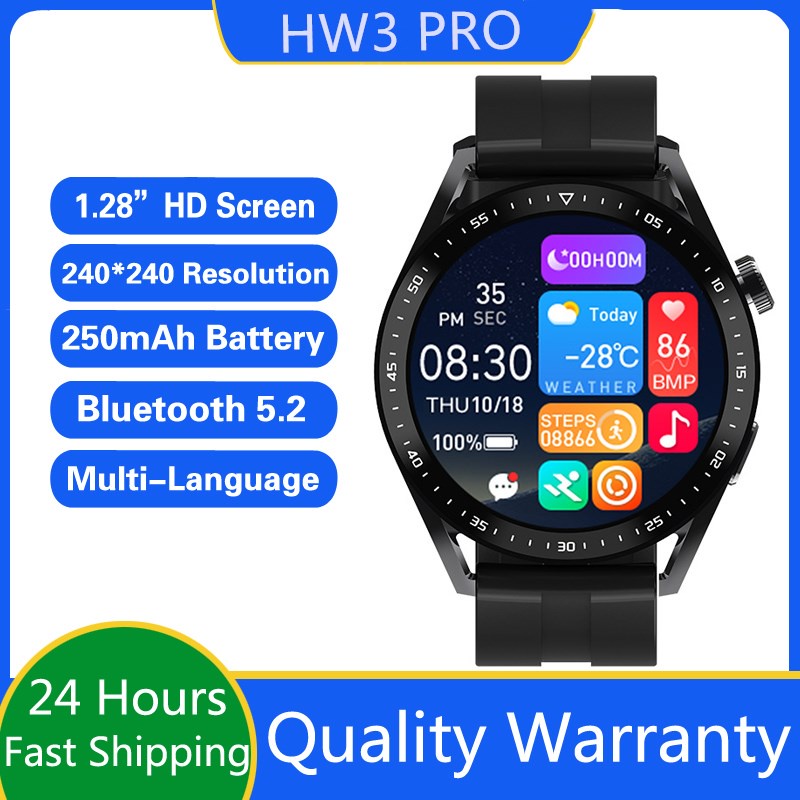 HW3 Pro NFC Smart Watch Men