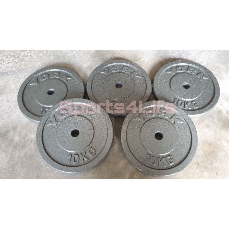 10kg york weight discount plates