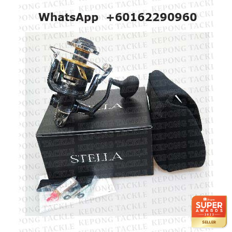 2019 NEW SHIMANO Fishing reel STELLA SW Saltwater Spinning Reel Stella  SW10000 Sw8000 With 1 Year Warranty & Free Gift