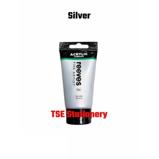 Reeves Intro Acrylic Paint 100mL Titanium White