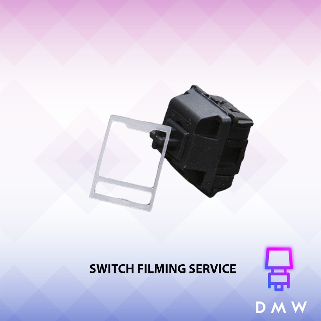 Mechanical Keyboard Switch Filming, Switch Film Installation | Shopee ...