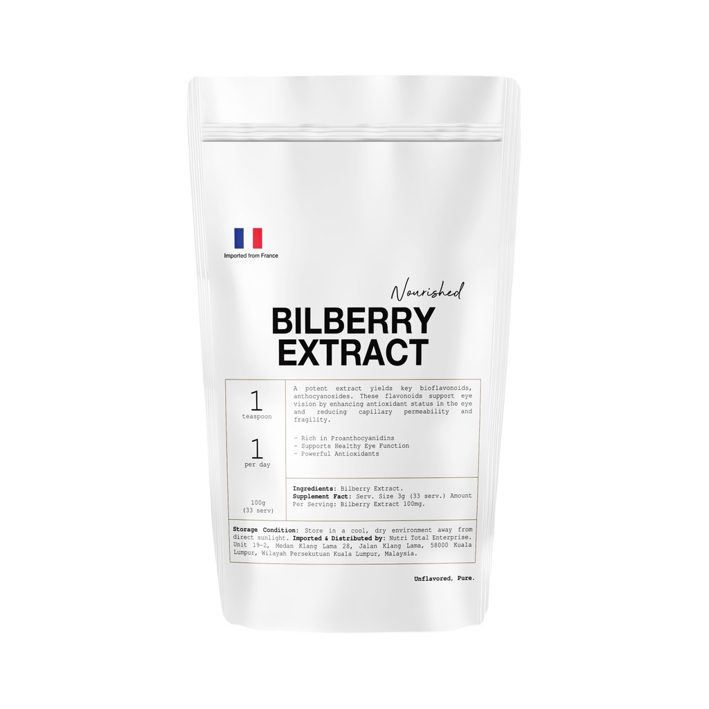 Bilberry Extract (Antioxidant) Shopee Malaysia