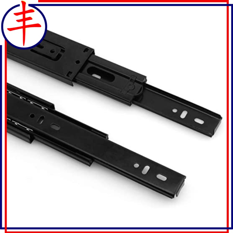 FY Cabinet Ball Bearing 35mm Full Extension Drawer Slide Runner Roller ...