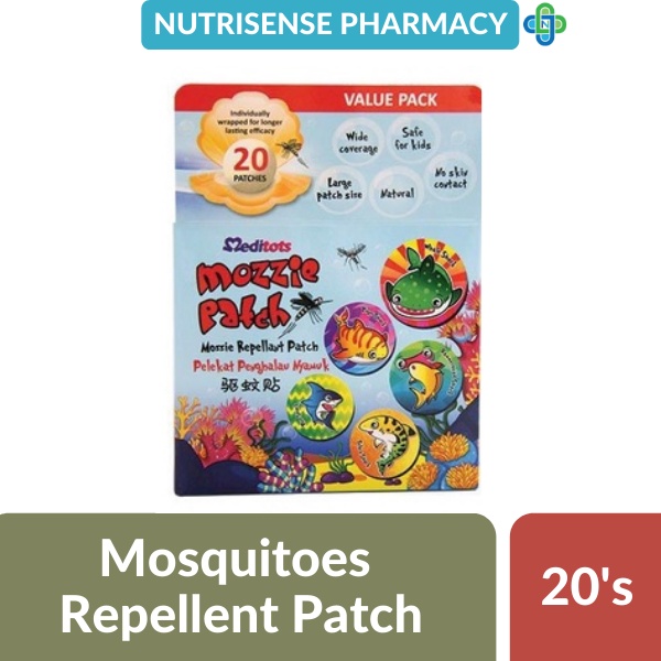 MEDITOTS MOZZIE PATCH 1 box (20 patches) Shopee Malaysia