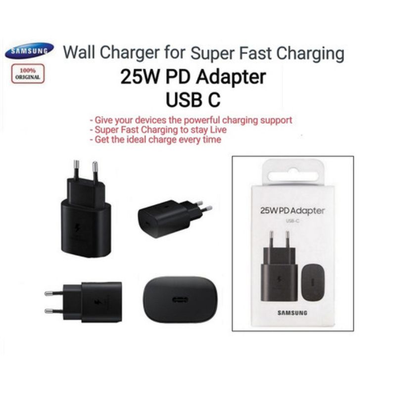 Samsung 25W Type C Adapter | Shopee Malaysia
