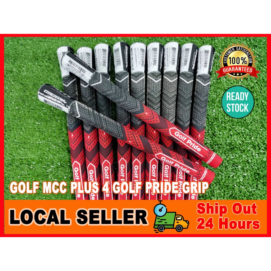 READY STOCK Golf Pride MCC Plus 4 Golf Grips Standard Iron Golf Wood