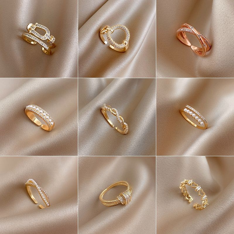 New Korea Adjustable Fashion Rings Women Ring Simple Ring Jewelry Gift