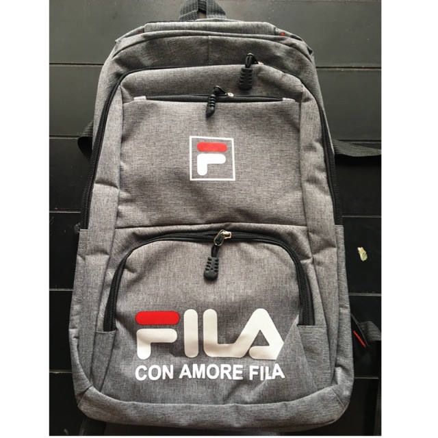 Beg sekolah school bag fila bagpack backpack Shopee Malaysia