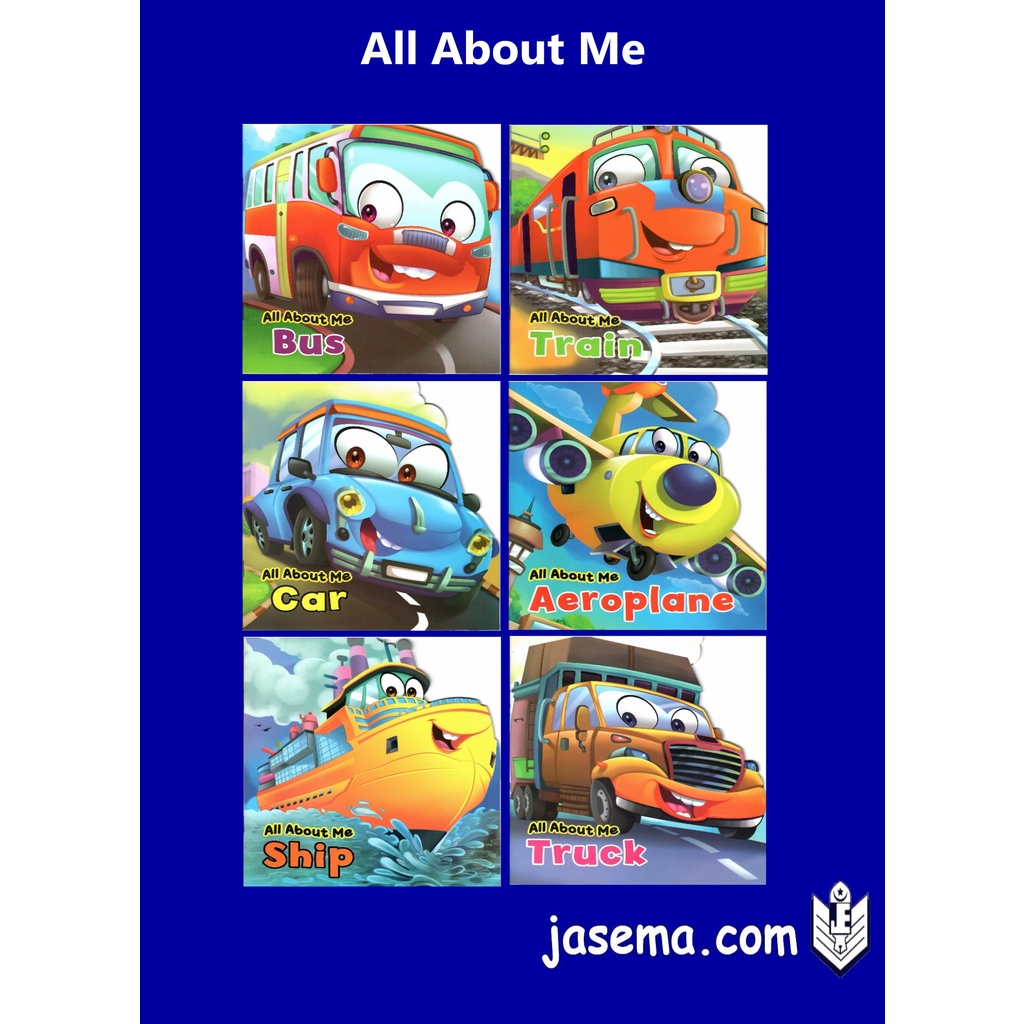 All About Me Bus, Train, Car, Aeroplane, Ship & Truck for Preschool ...