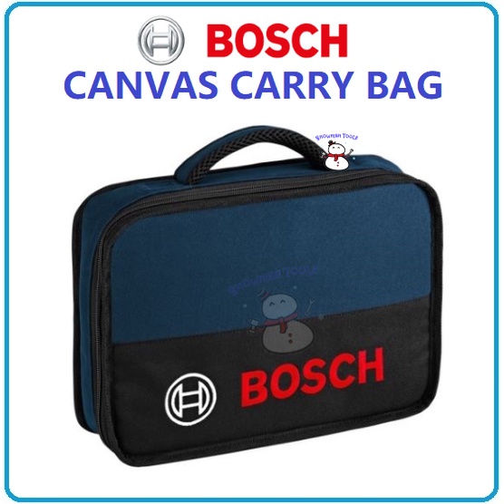 BOSCH BLUE CANVAS BAG MINI SMALL SOFT SIDE CARRY TOOL BEG