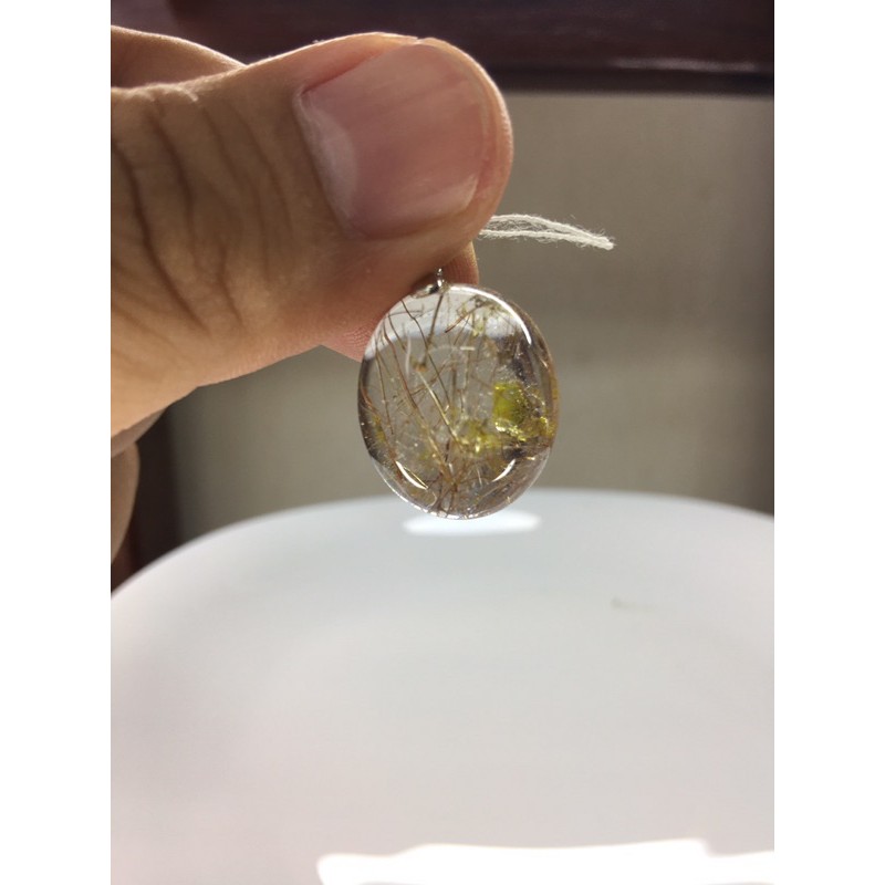 Premium Grade Bronze Rutile pendant (銅發晶）-22mm | Shopee Malaysia