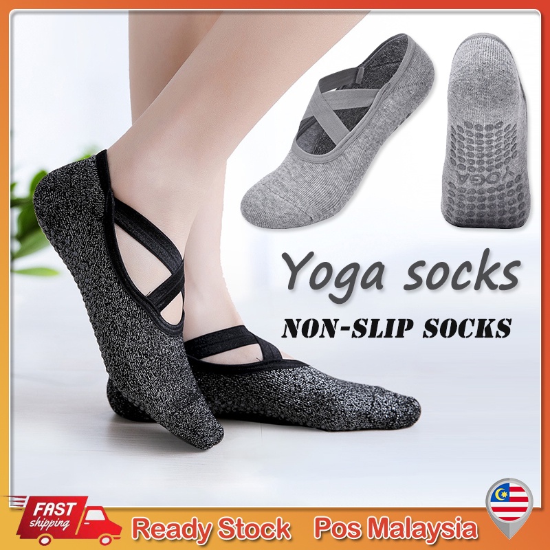 Yoga Socks Anti-slip Stocking Pilates Toe Cotton Dance Zumba Home