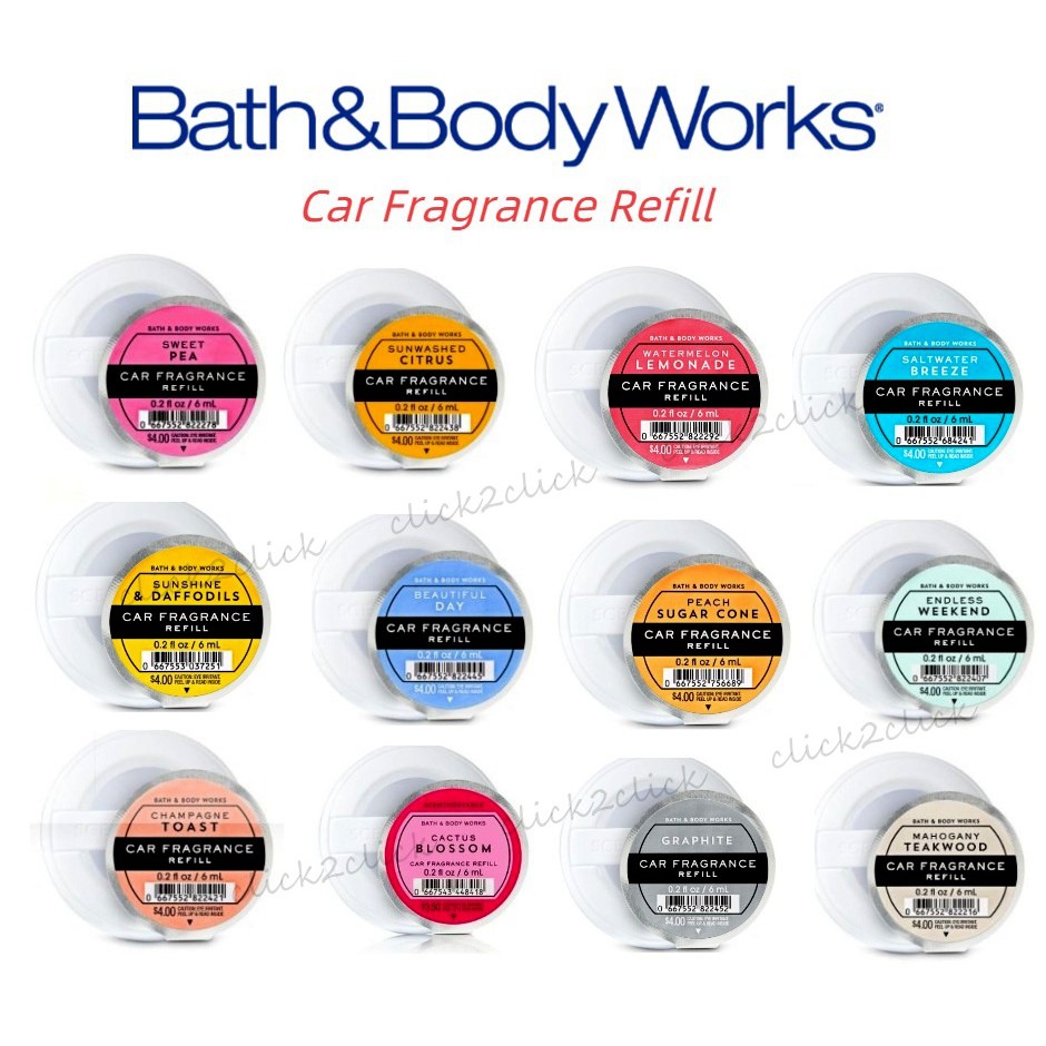 Ready Stock Bath and body works car fragrance refill ( Holder not included ) Shopee Malaysia