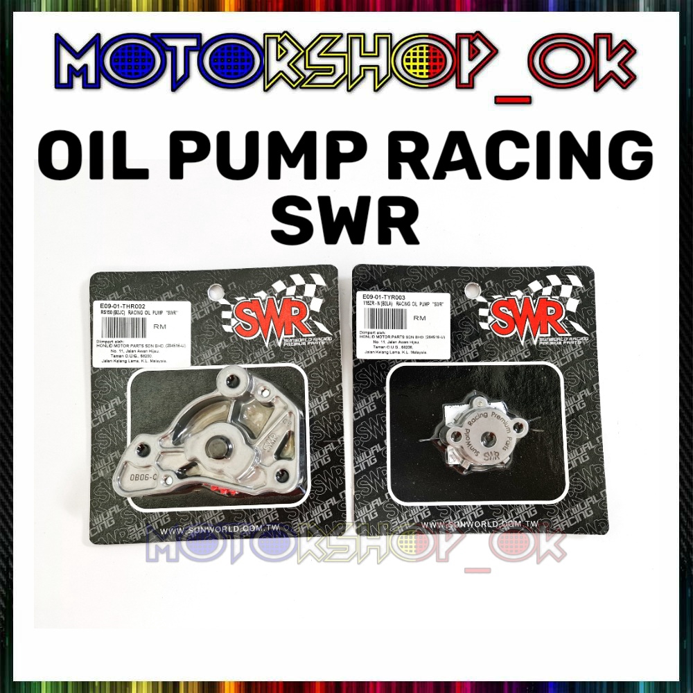 RACING OIL PUMP SWR SUNWORLD RACING YAMAHA LC135 Y15ZR Y15 Y15Z Y16ZR