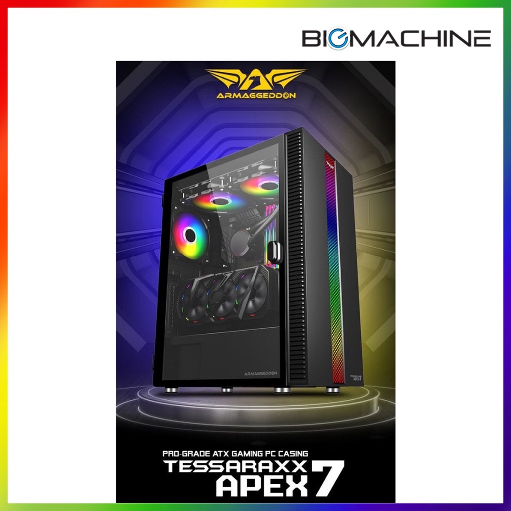 ARMAGGEDDON TESSARAXX APEX 7 ATX | APEX 8 AIR ATX | Nimitz TR5000 ATX ...
