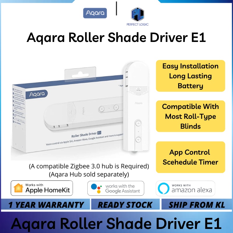 Aqara Roller Shade Driver E1 Zigbee 3.0 Easy Installation Wide