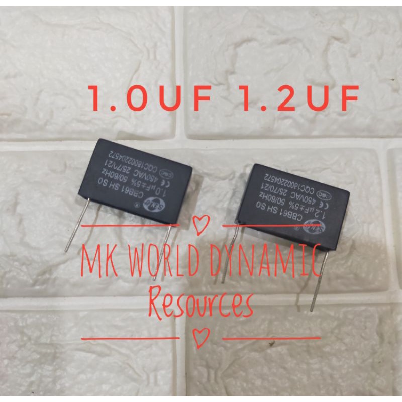 Kapasitor Kipas Jenis Pin/Pin Type Fan Capasitor Kipas Meja/Duduk