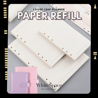 A5 A6 A7 loose-leaf hand diary refill monthly weekly planner 2023 agenda  journal school supplies filler papers - AliExpress