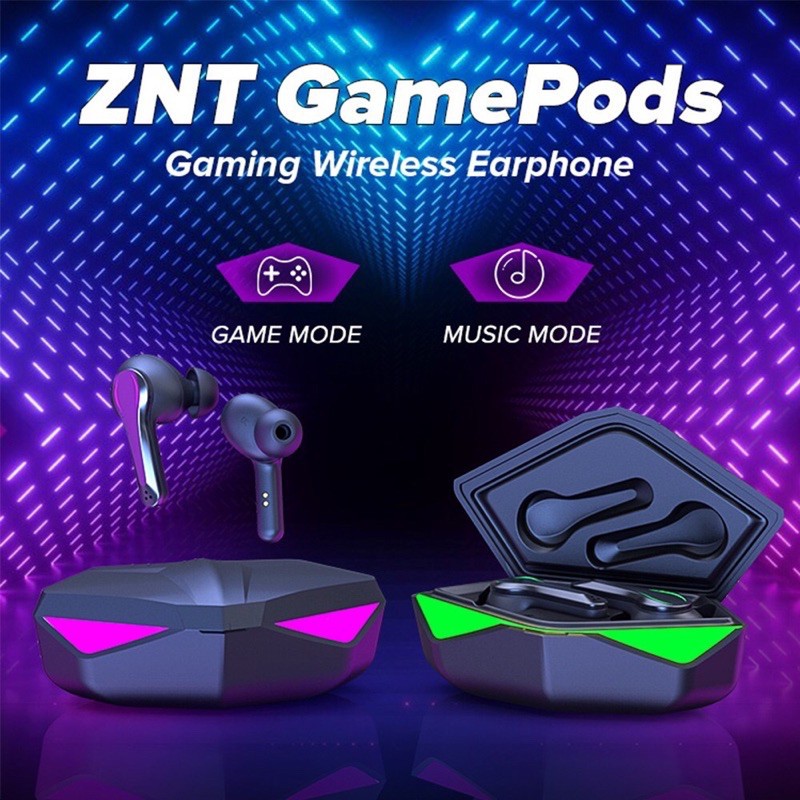 Explosion models Spot ZNT GamePods Gaming Earphones Dual Mode Wireless ...