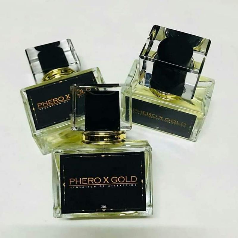 Phero X Gold Perfume For him/ wangian pemikat Phero Prime/ body