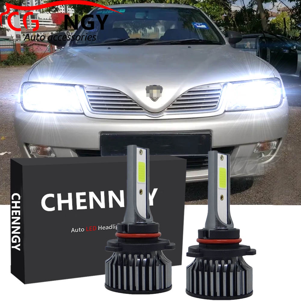For Proton Waja 2000-2011 LED Front Headlamp HeadLight Light Bulbs Kit ...