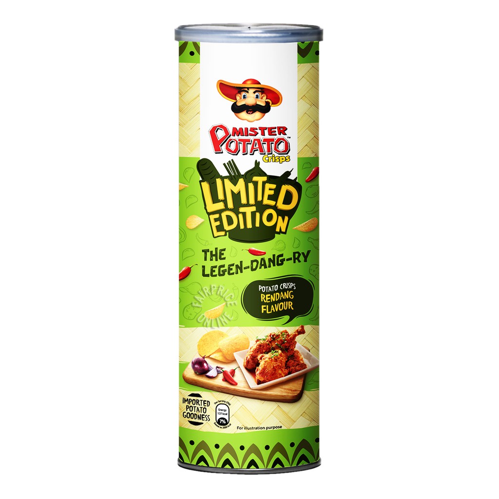 Mamee Mister Potato Rendang 150g | Shopee Malaysia
