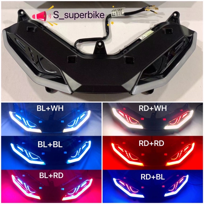 SIGNAL FRONT Y15ZR LED MATA GABAN / LED PILOT LIGHT WITH RUNNING SIGNAL