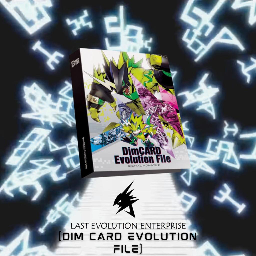 BANDAI DIGIMON DIMCARD EVOLUTION FILE | Shopee Malaysia