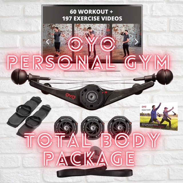 OYO Personal high quality Gym - Full Body Portable Gym: Home, Office or Travel