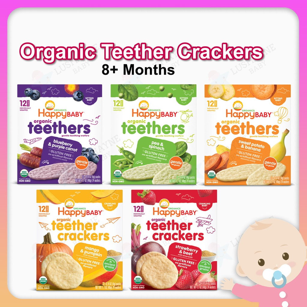 Happy teether hot sale crackers