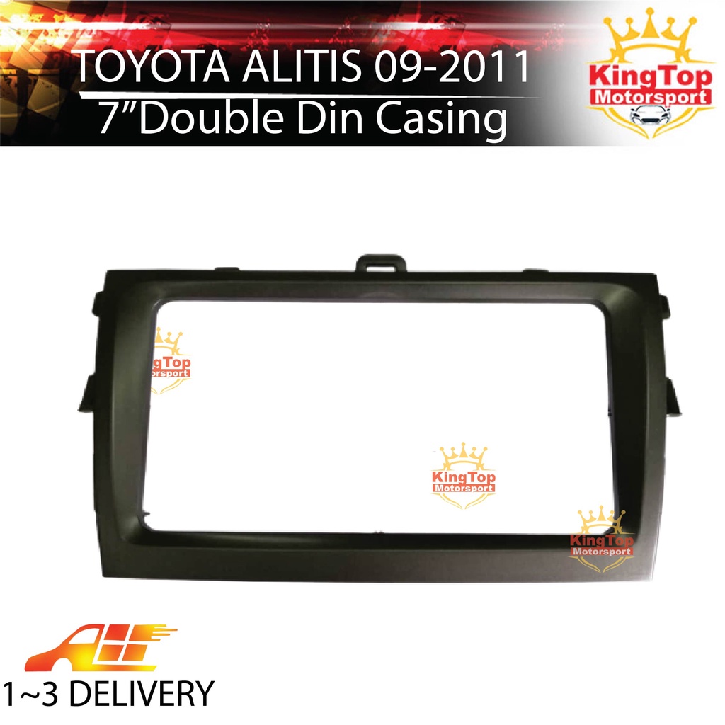 Toyota Altis 2007-2012 Double Din Player Casing | Shopee Malaysia