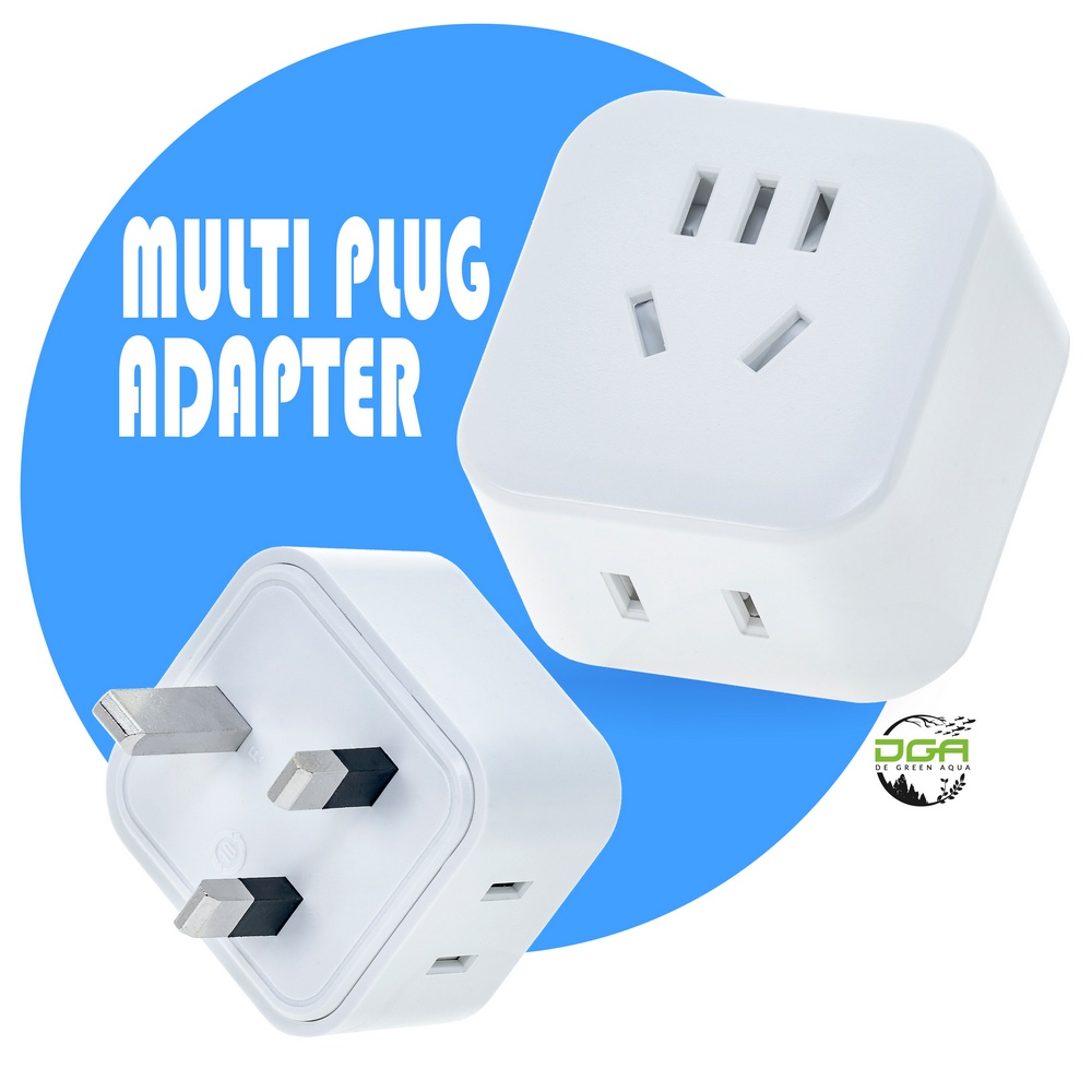 Malaysia to China Plug Adaptor Power Socket Converter 2 Way ...