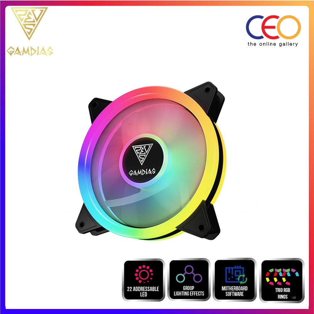Vntilatur Boîtir PC Gamdias Aolus M2 RGB