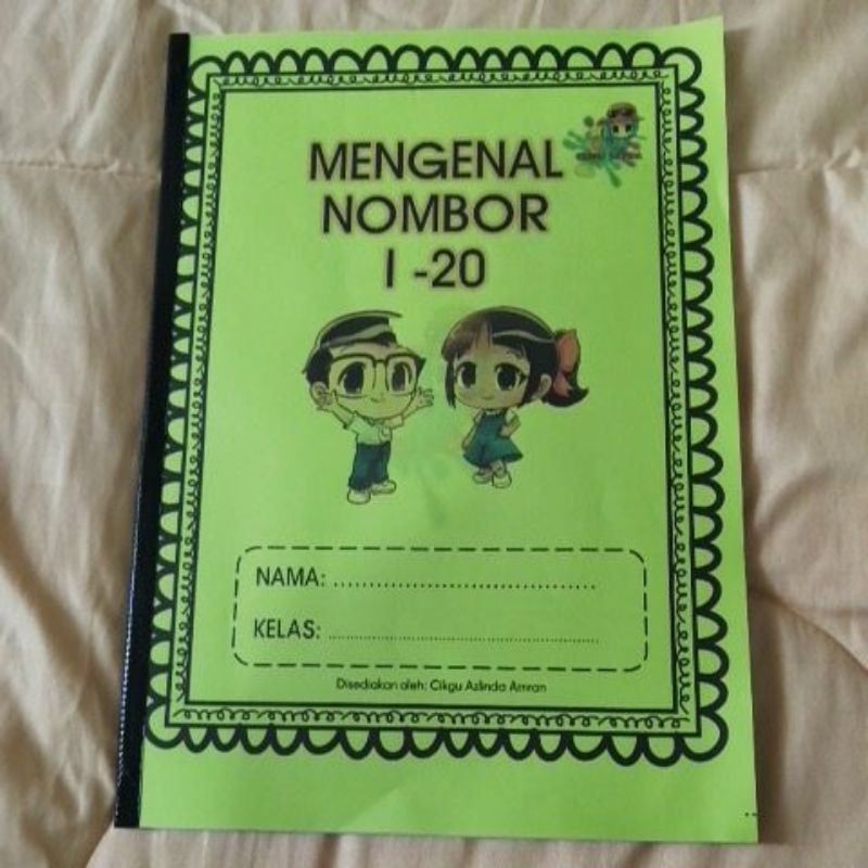 LEMBARAN KERJA MENGENAL NOMBOR 1-20 | Shopee Malaysia