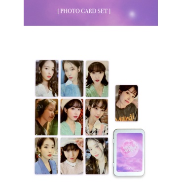 IU strawberry moon PHOTO CARD SET トレカセット IU - strawberry moon MD Necklace / Photocard Set / Poster