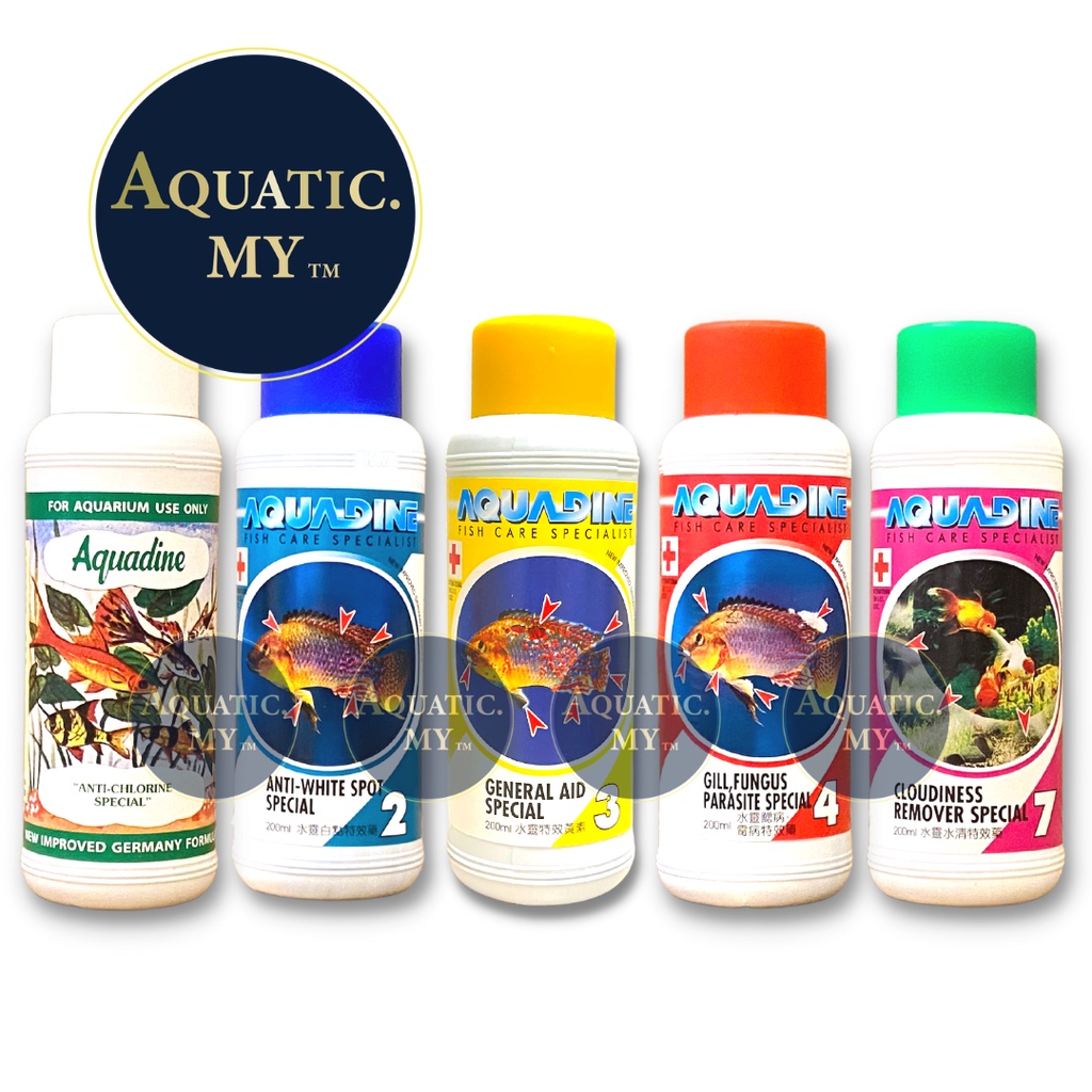 Aquadine Gill, Fungus Parasite /Cloudiness Remover/AntiWhite Spot