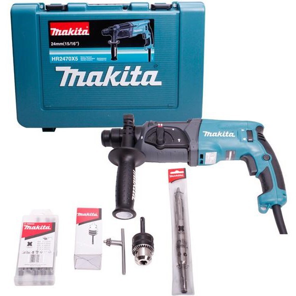 Makita HR2470 Rotary Hammer 24mm 780W (HR2470) Shopee Malaysia