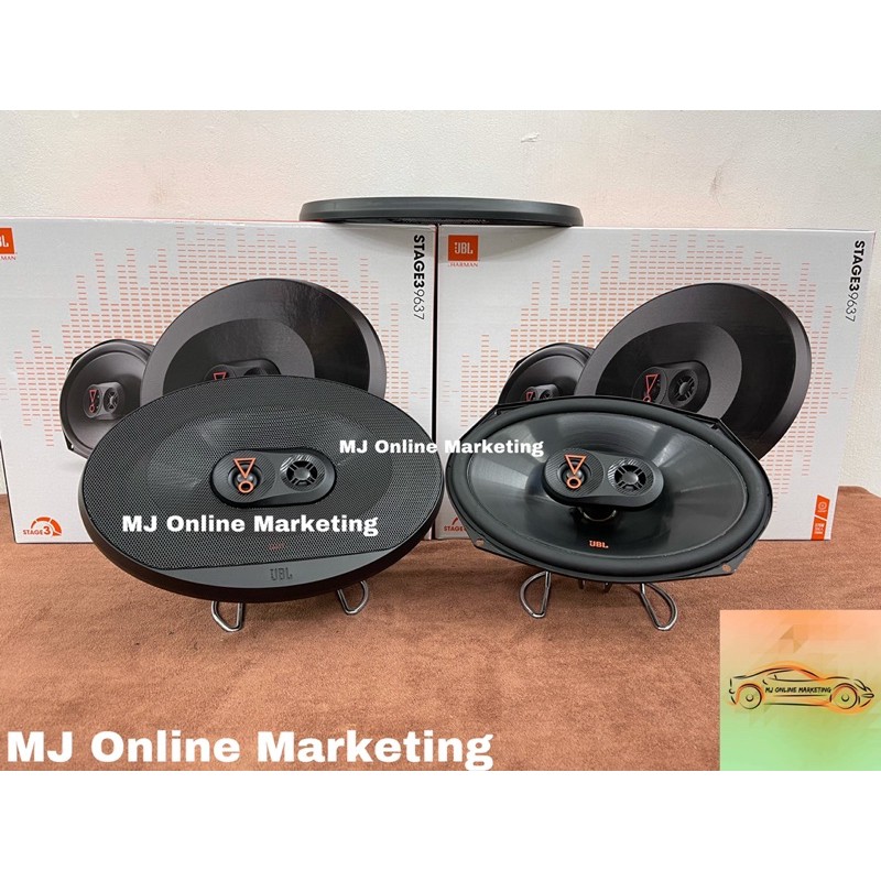 JBL Stage3 9637 6x9 3way Car Speaker With Grille  )**100%Original**Perodua,Proton,Toyota,Honda,Nissan,Isuzu Car Speaker