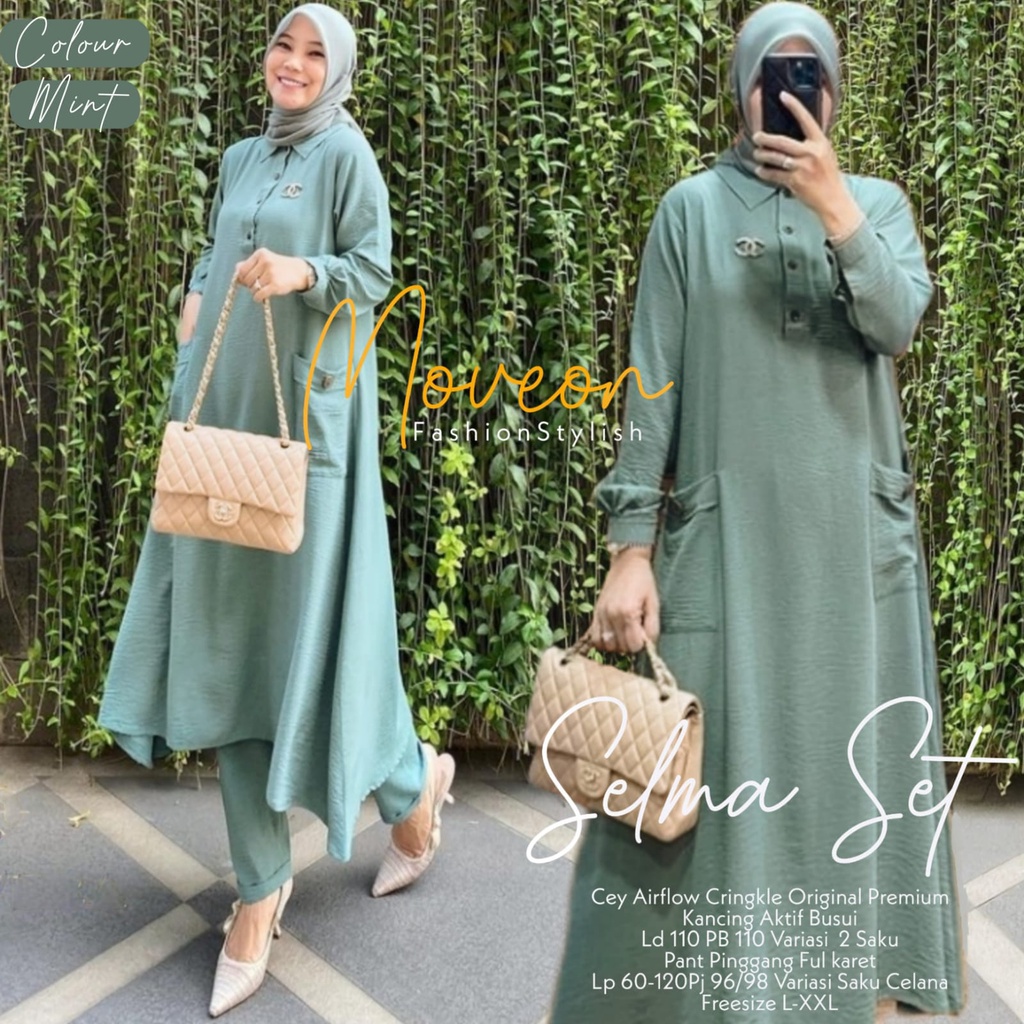 Selma Muslim Women's Clothing Jumbo Women's Clothing And Pants Suits