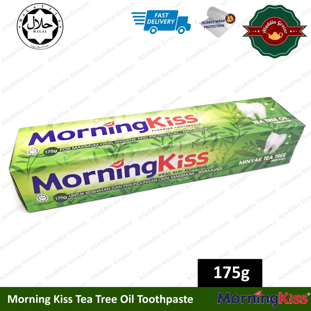 Morning Kiss Tea Tree Oil Toothpaste 175g / 250g Shopee Malaysia