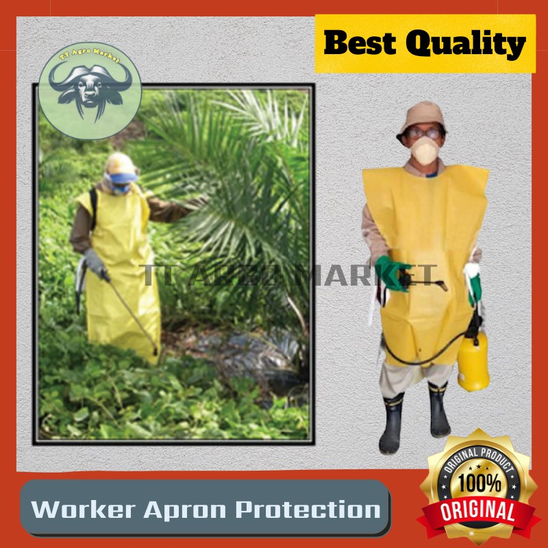 Worker Chemical Protection Apron / chemicals protective apron / Baju ...