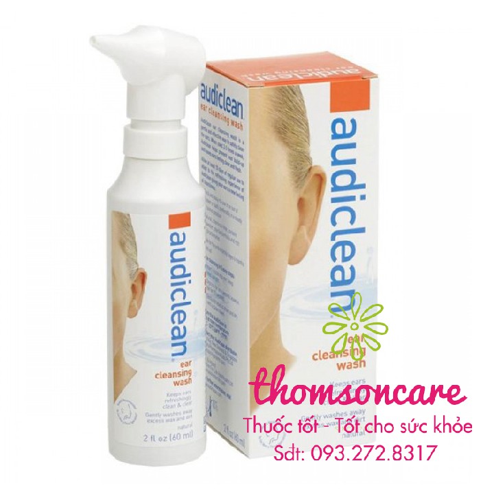 Audiclean ear wash Ear Cleansing Wash clean the ears, get earwax
