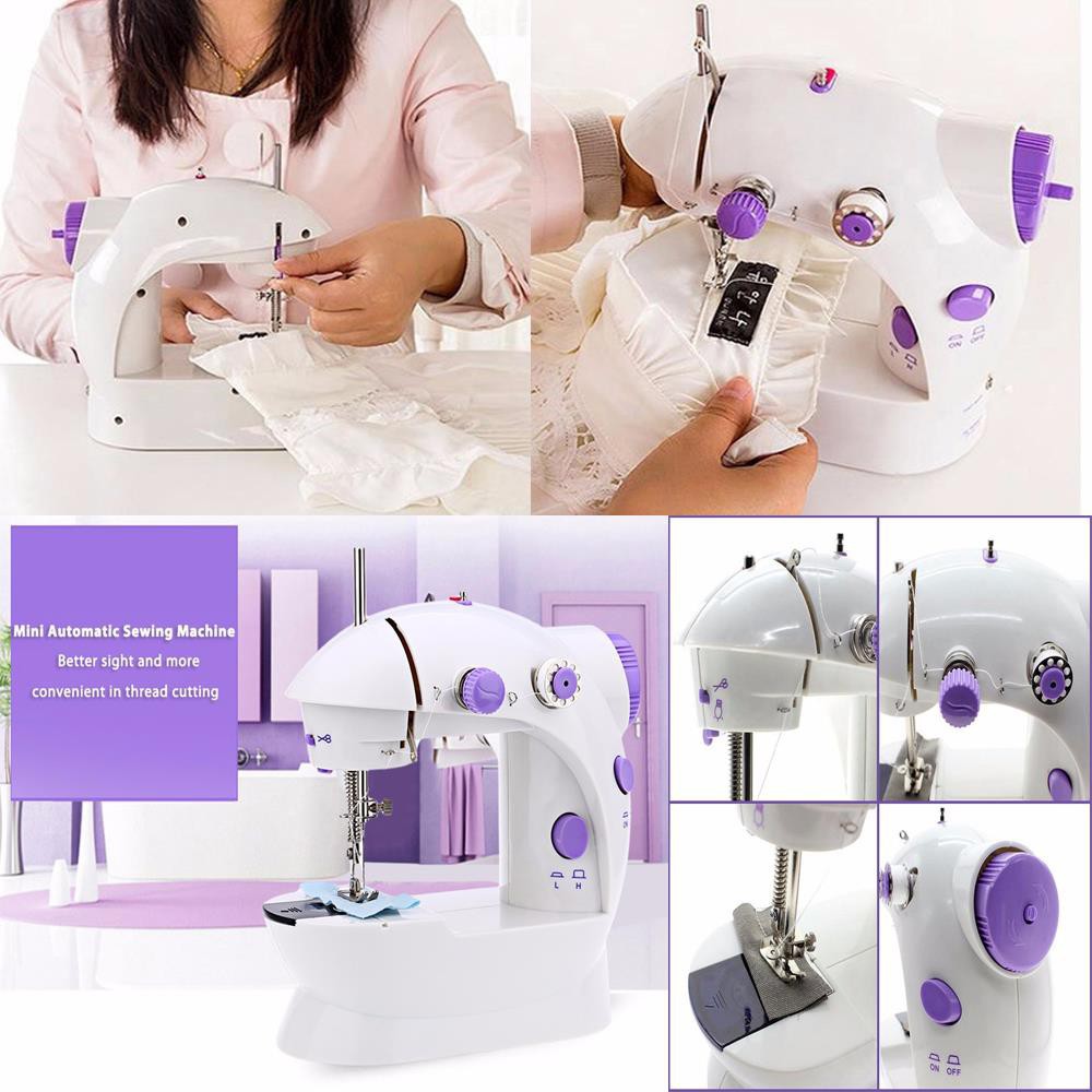 Mini Portable Electric Sewing Machine With 2 Speed Control Shopee