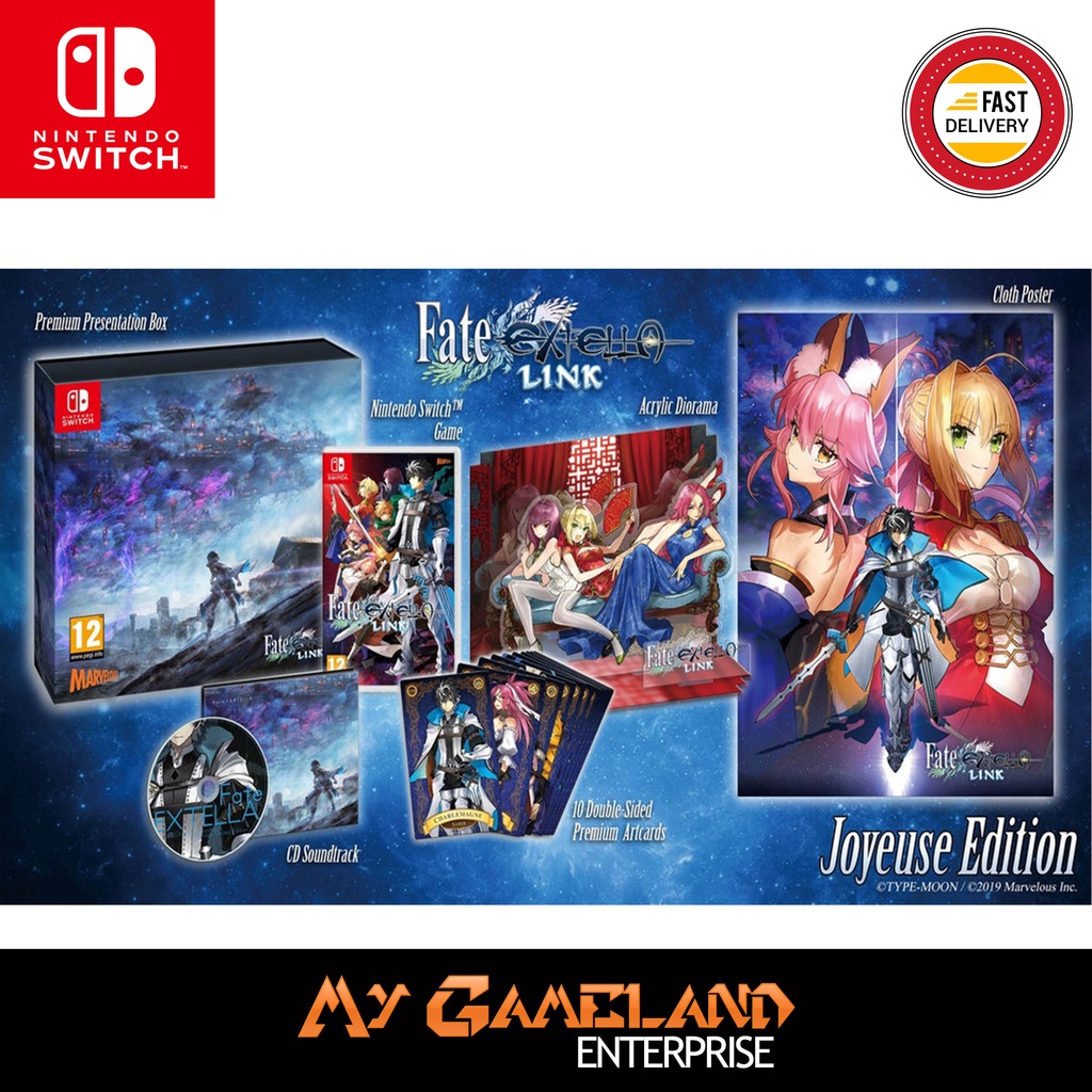 Nintendo Switch Fate Extella Link Joyeuse Edition (English/Chinese ...