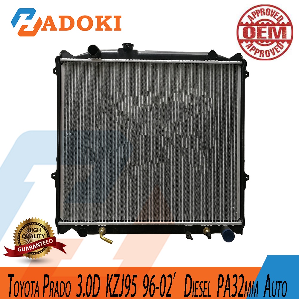 TOYOTA PRADO KZJ95 3.0 DIESEL 1996-2002' (32MM) AUTO TOP QUALITY ...