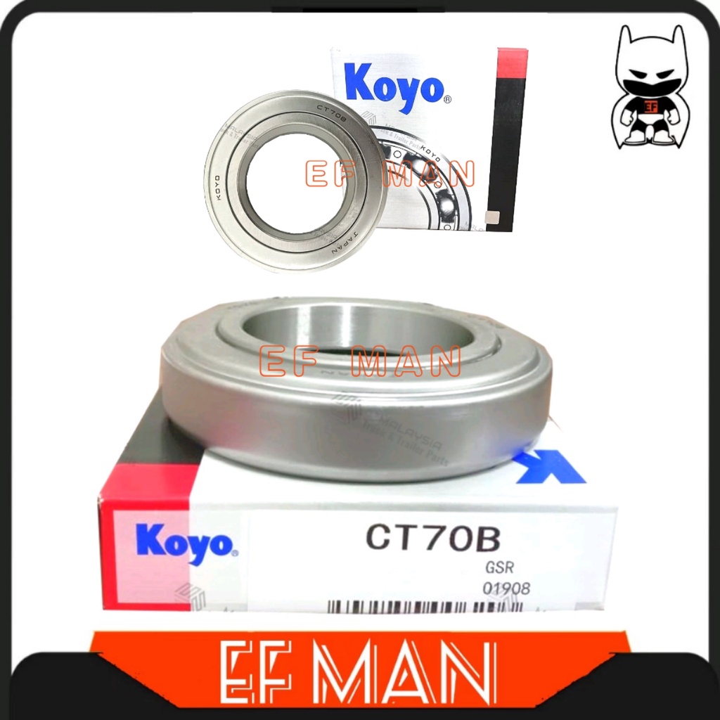 KOYO BEARING CT70B HINO CLUTCH LB MITSUBISHI FUSO FU415 NISSAN LORRY ...