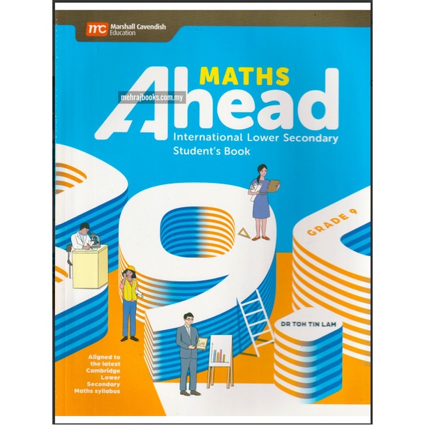 MATH AHEAD INT LOWER SECONDARY TEXTBOOK 3 GRADE 9 + EBOOK - MARSHALL ...