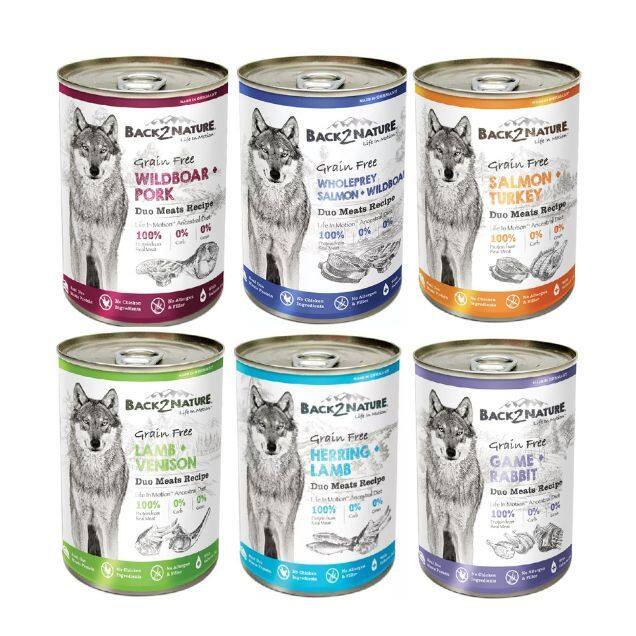 Back 2 Nature Grain Free Can Food 400g