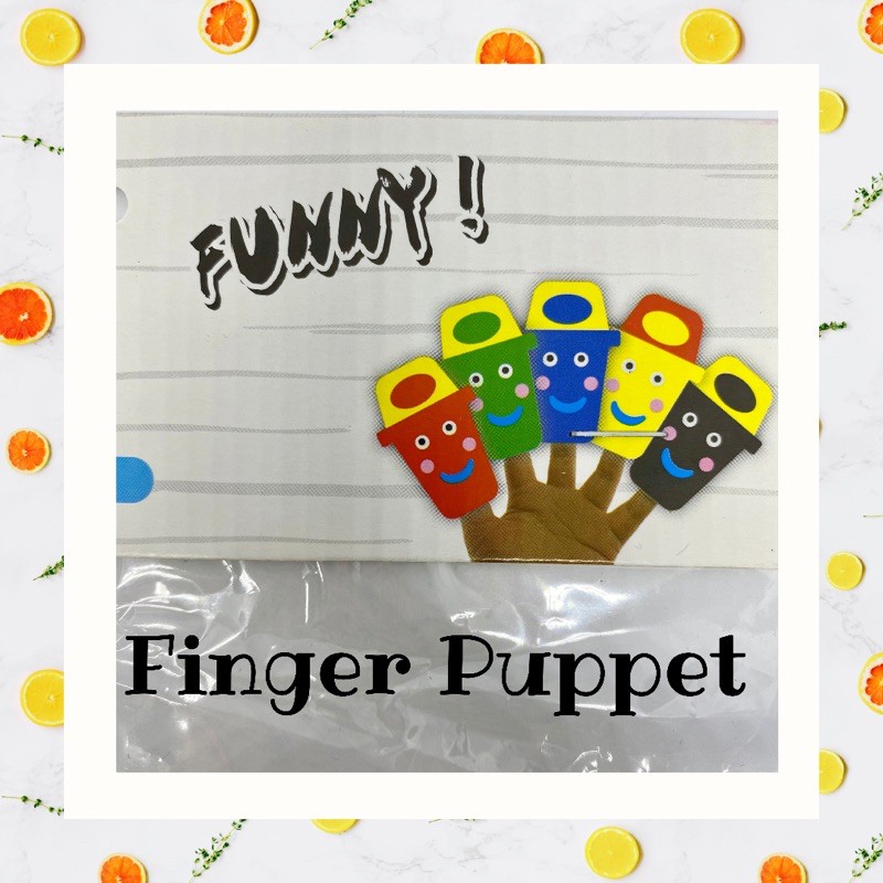 Finger Puppet Educational Toys Hat series Finger puppets | Shopee Malaysia